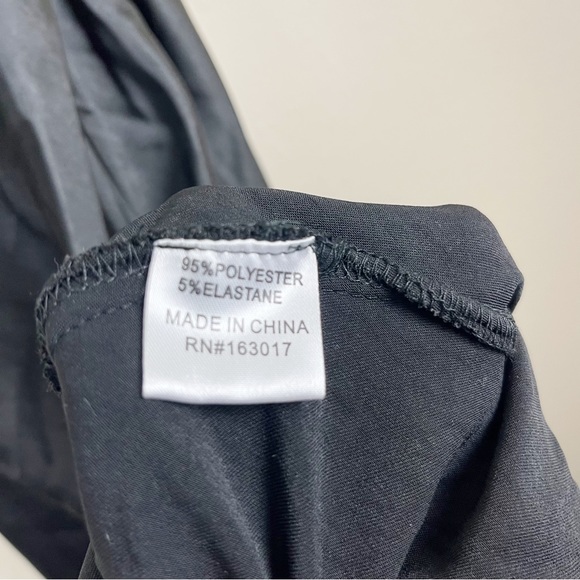 Princess Polly Joseph Black Midi Dress Size 12 - Picture 5 of 8